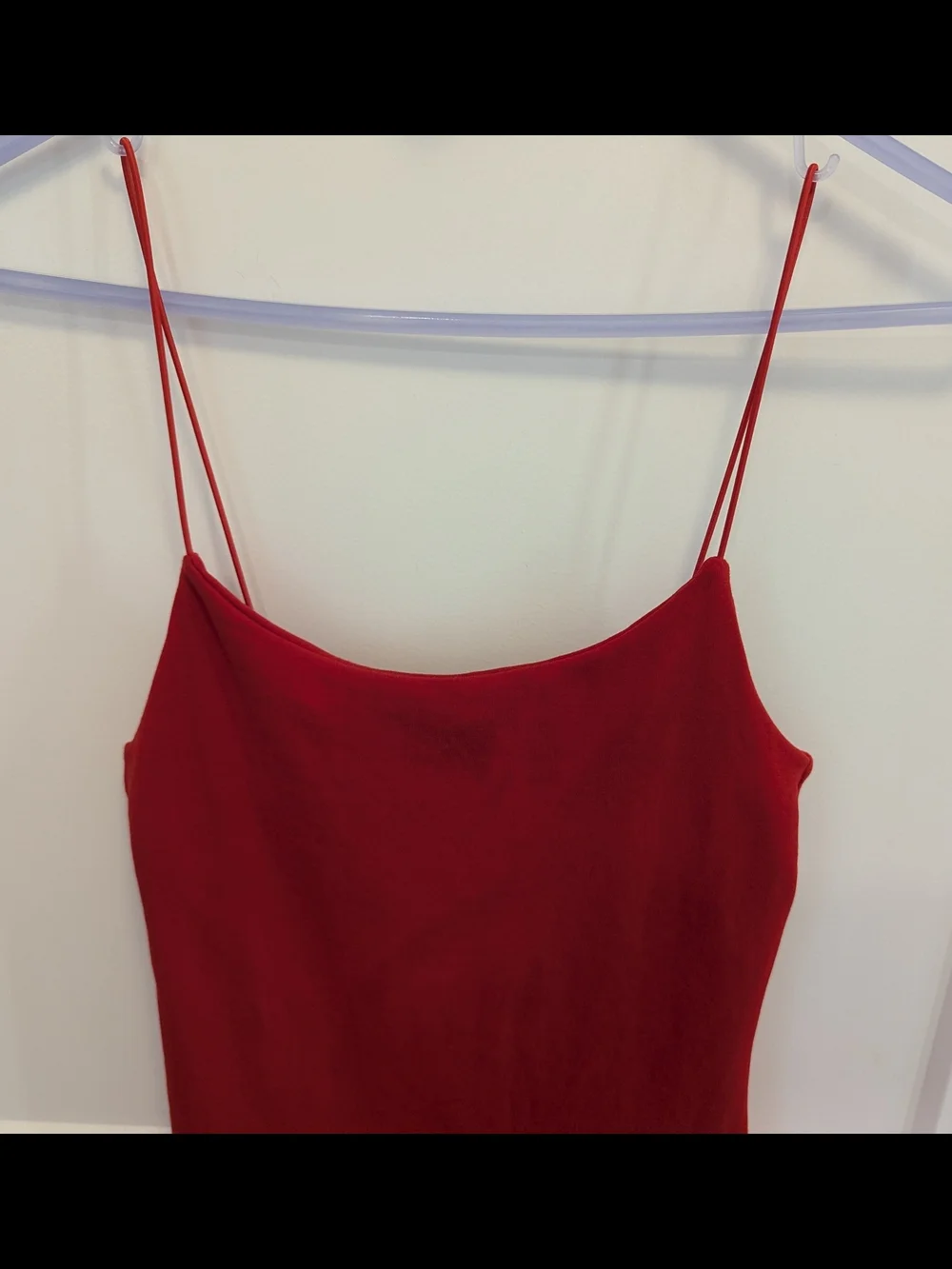 Zara Red Spaghetti Strap Mini Dress - Picture 3 of 6